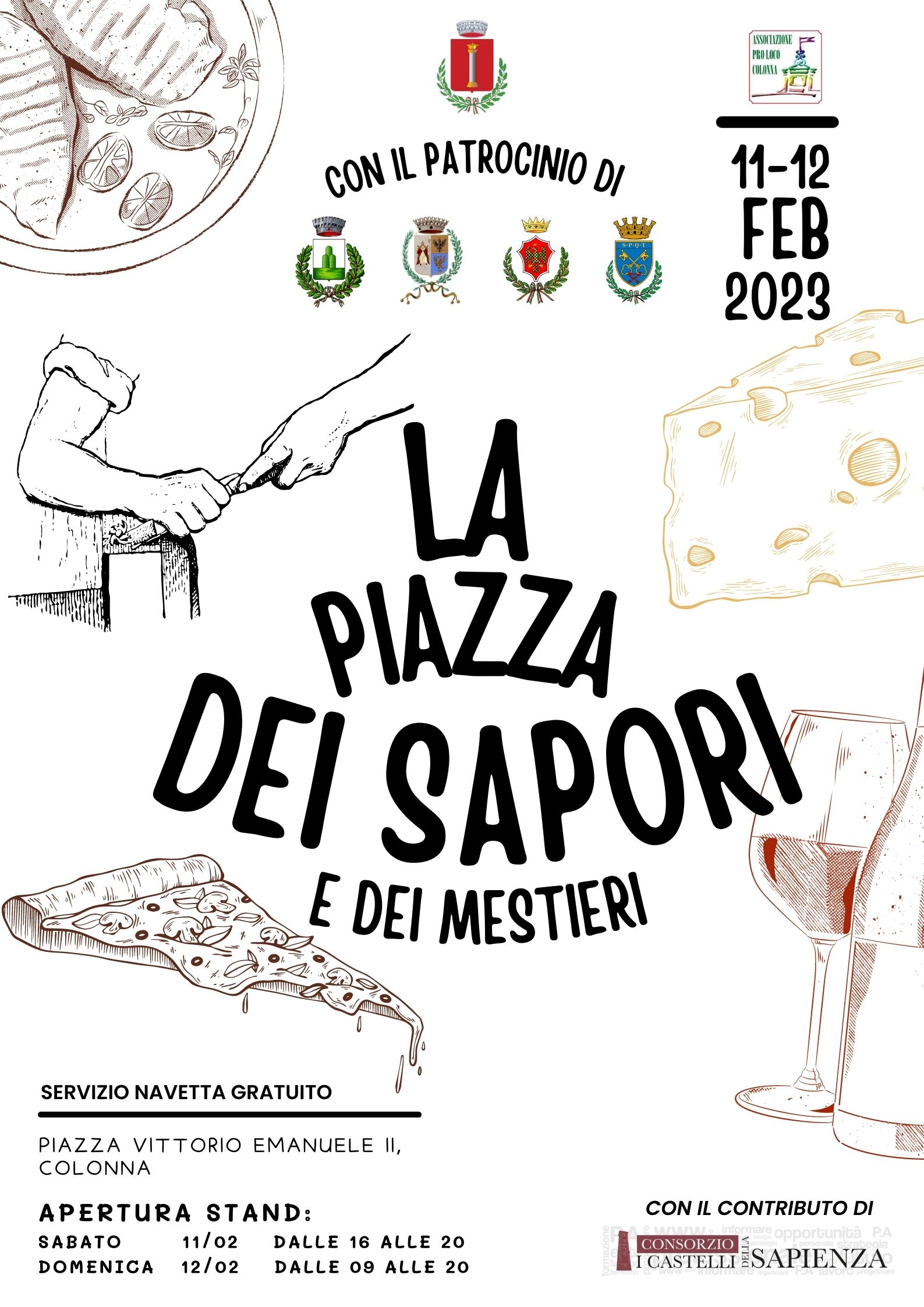 La Piazza dei Sapori e dei Mestieri 
