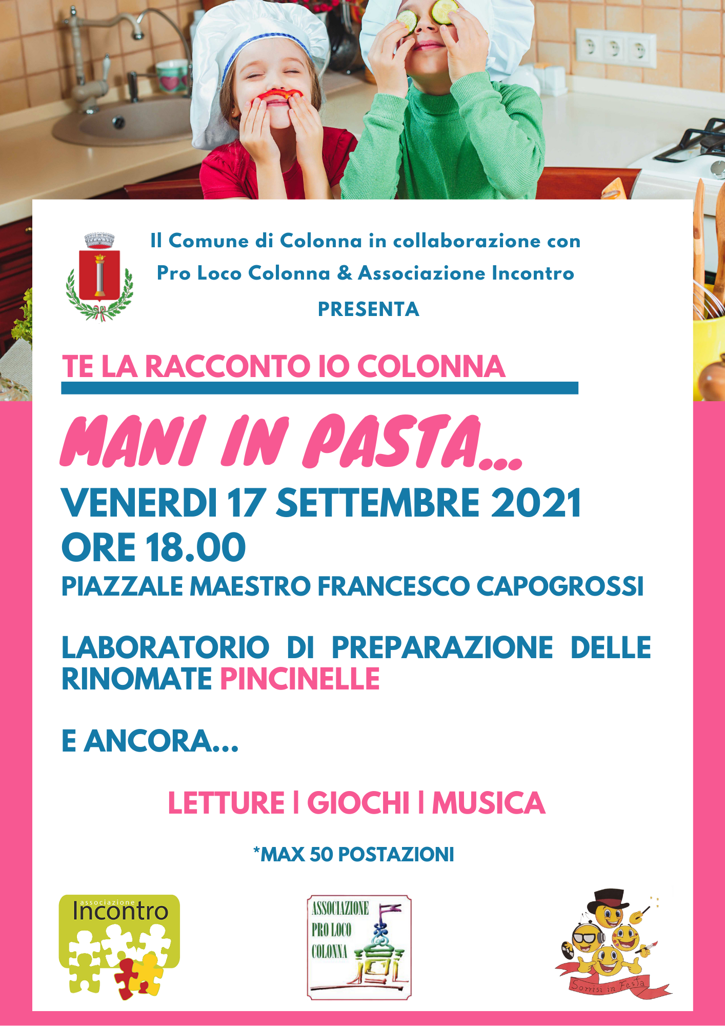 Te la racconto io colonna... mani in pasta