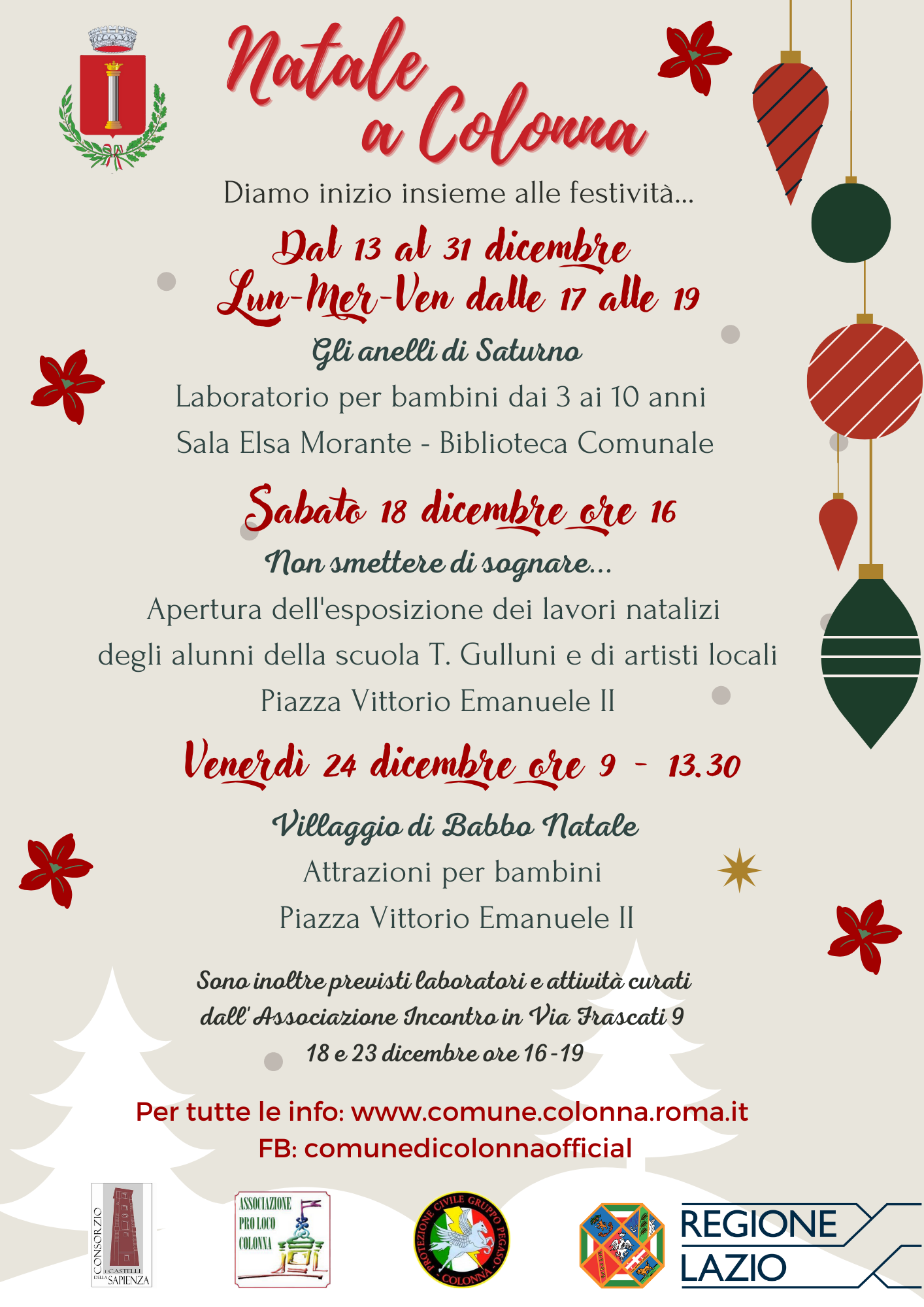 Natale a Colonna 2021