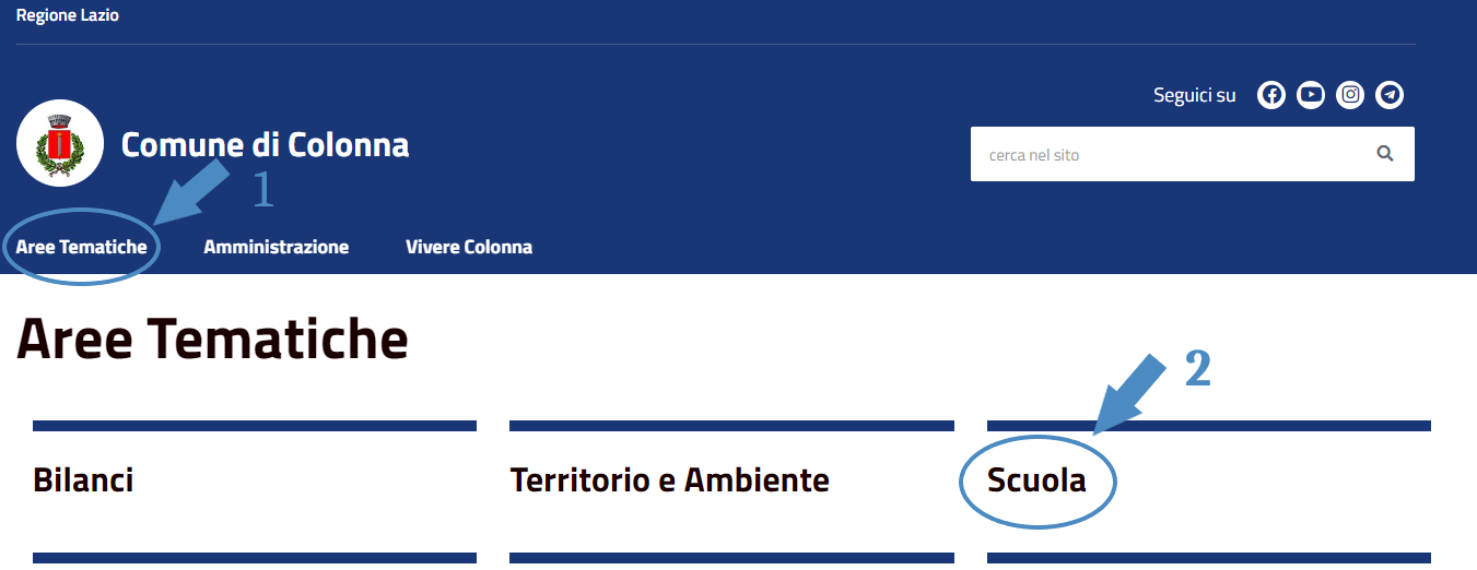 Informazioni sul nuovo funzionamento del servizio mensa - a.s. 2022/23