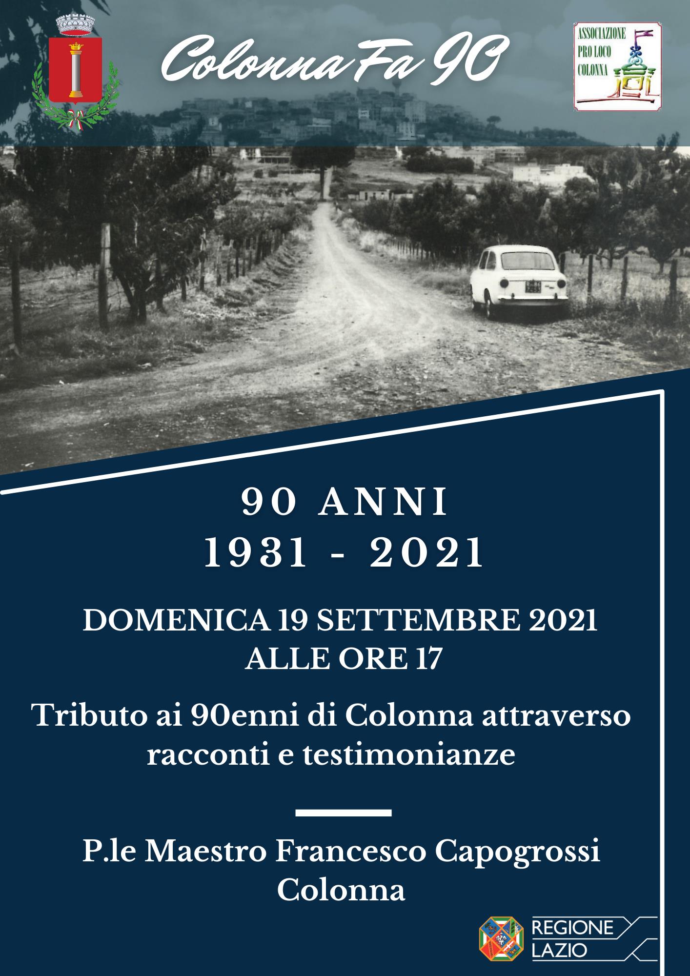 Colonna fa 90