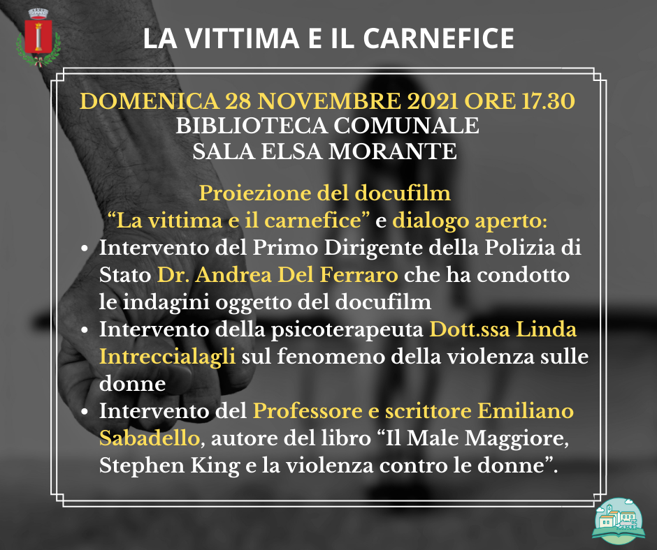 28 NOVEMBRE: LA VITTIMA E IL CARNEFICE