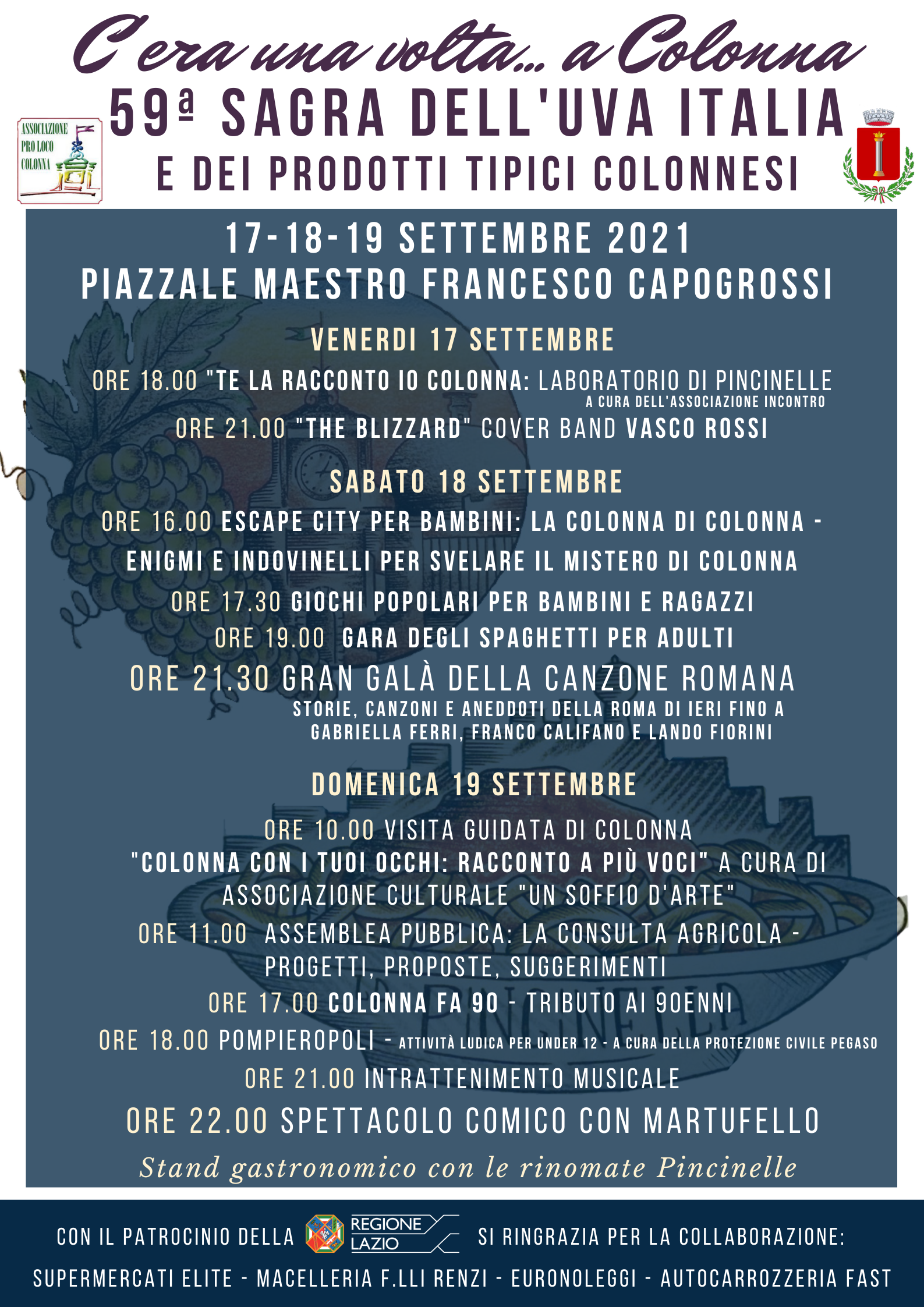 59ª Sagra dell'Uva Italia