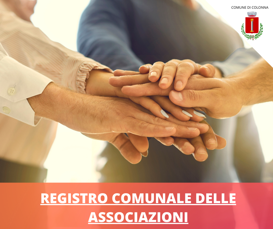 REGISTRO COMUNALE DELLE ASSOCIAZIONI