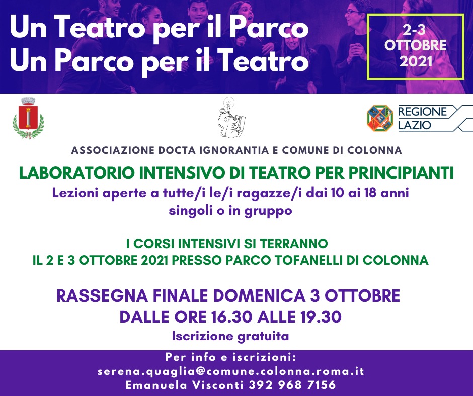 Un Teatro per il Parco - un Parco per il Teatro
