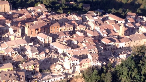 Emergenza terremoto - raccolta di fondi a favore del comune di amatrice
