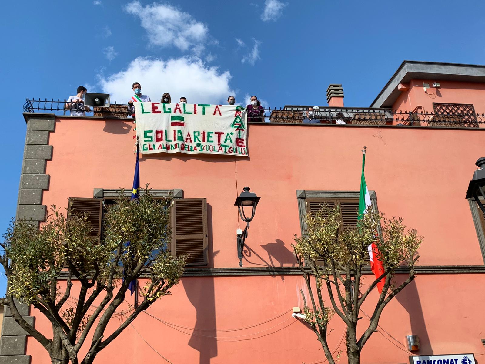 Colonna partecipa alla Giornata della Legalità 2020