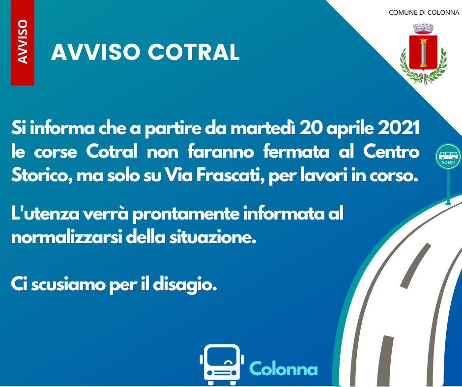 Avviso Cotral